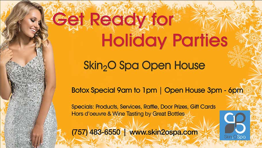 2018 Skin2O Spa Holiday Open House