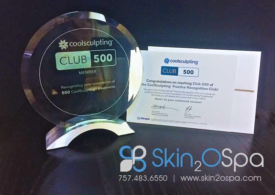 Skin2O MedSpa CoolSculpting 500 Club